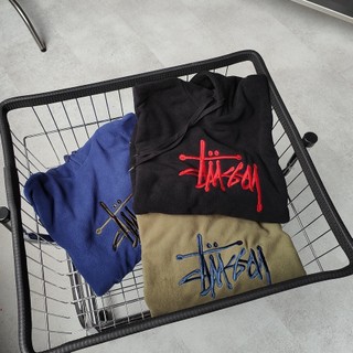 STUSSY 搖粒絨 基本款 刺繡大LOGO 帽踢 衛衣 男女 澳洲代購【PS中壢】