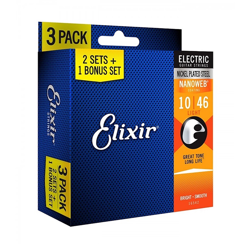 Elixir 頂級電吉他弦 3包裝組合賣場 限量供應 兩種規格可選 全新品公司貨【民風樂府】