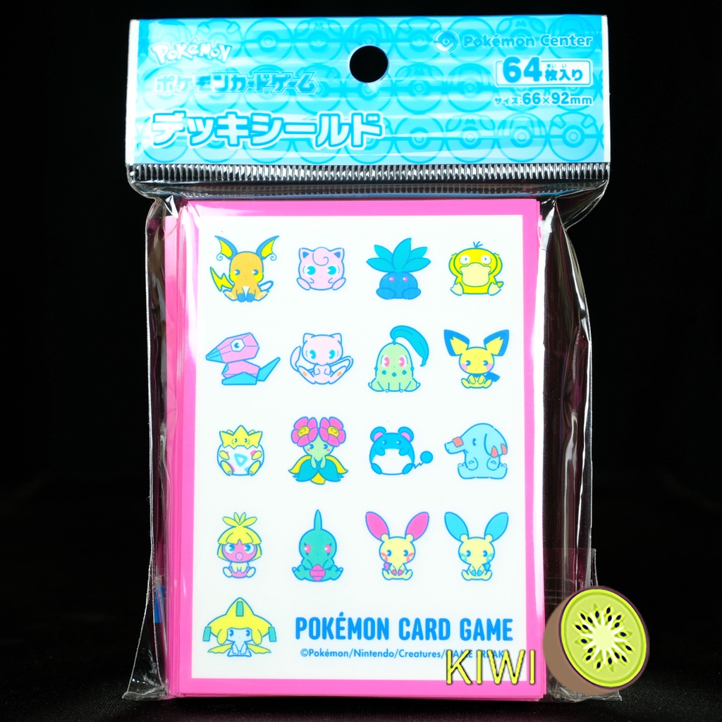 KIWI 🥝 PTCG 日版 Q版 寶可夢 夢幻 雷丘 基拉祈 日本寶可夢中心限定 寶可夢 卡套 現貨