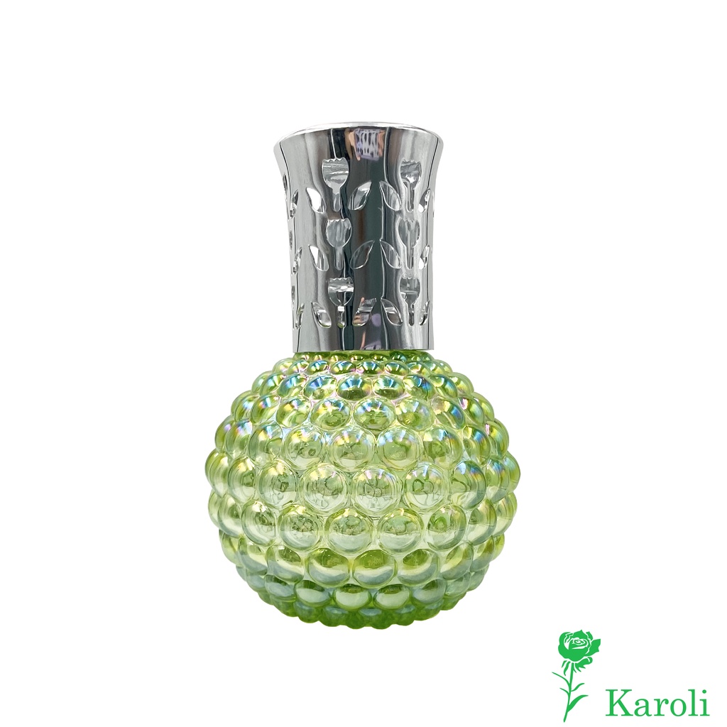 【Karoli卡蘿萊】綠色珠點玻璃香薰瓶