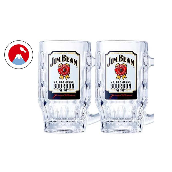 三得利 Jim Beam Highball Jockey glass 380ml 2 pcs/ 【日本直銷】