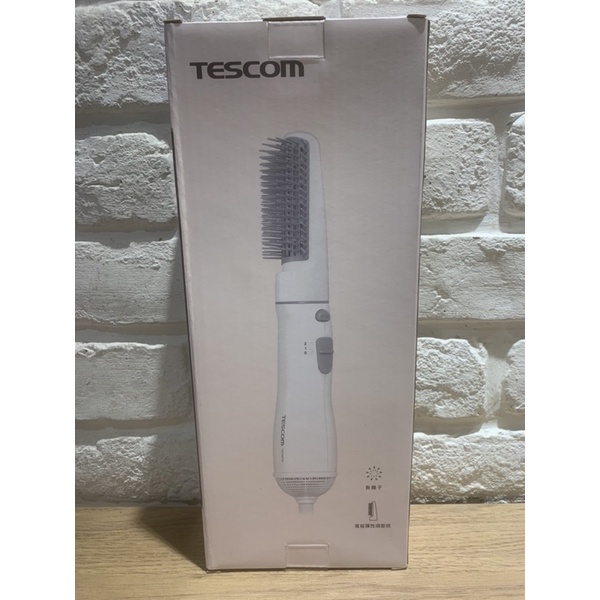 TESCOM 負離子整髮梳 TIC192TW 花漾白❤️