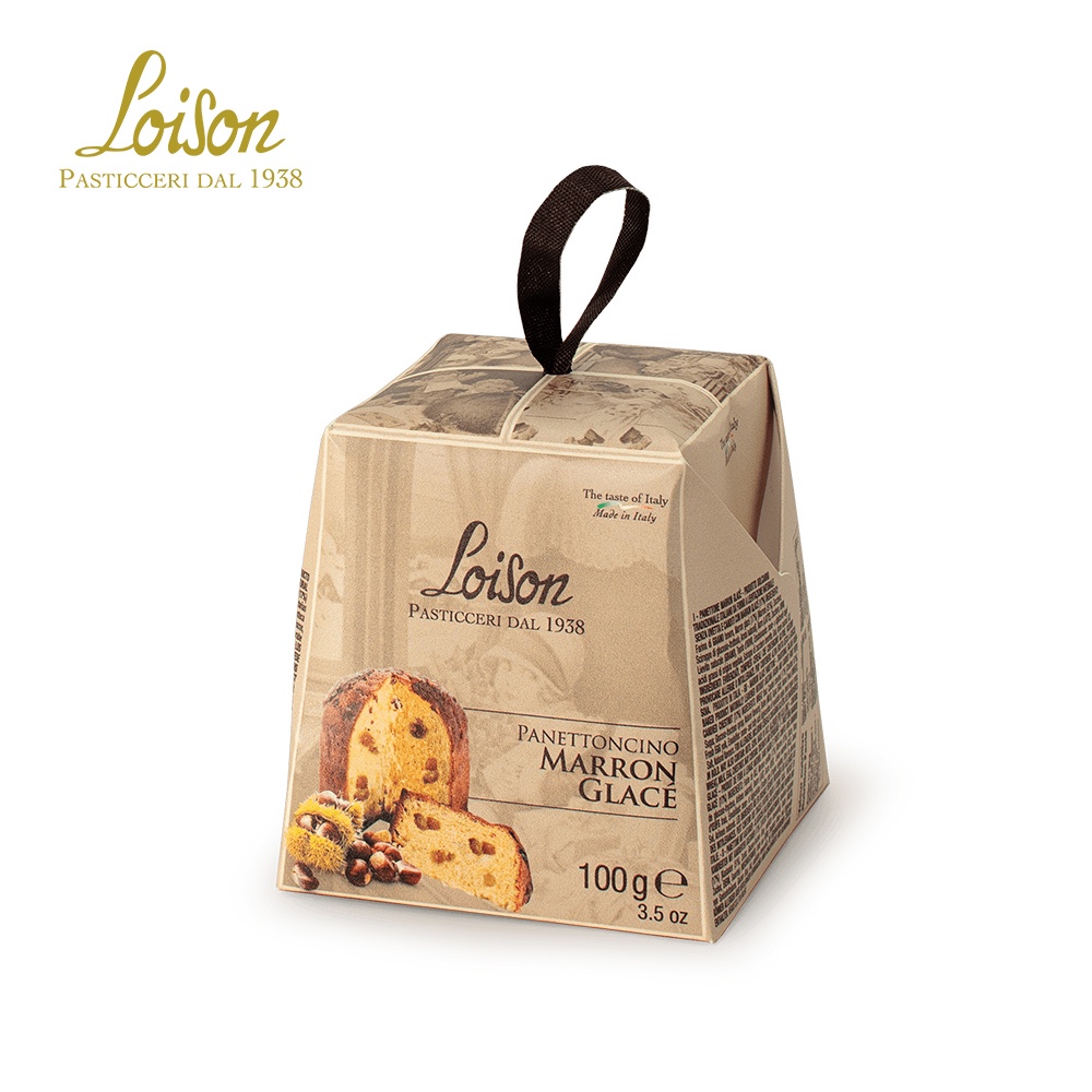 Loison 糖漬栗子潘娜多妮 100g(效期20240730)【玩饗食庫】Panettone 聖誕蛋糕 母親節蛋糕