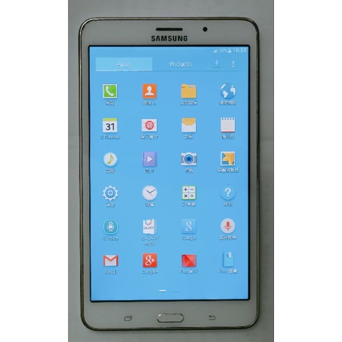 二手 三星 Samsung  Tab 4 通話平板(SM-T2397)  白（安卓4.4.4）