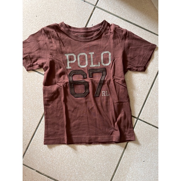 印尼製POLO Ralph Lauren 4號 男童 短袖上衣