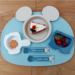 現貨 日本製 迪士尼 兒童餐盤組套 寶寶餐具 兒童餐具組 兒童湯匙 迪士尼餐具 嬰兒餐具 幼兒餐具