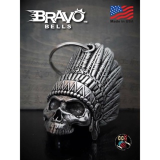 《美式工廠》美國 Bravo Bell 好極！守護鈴 印地安酋長骷髏