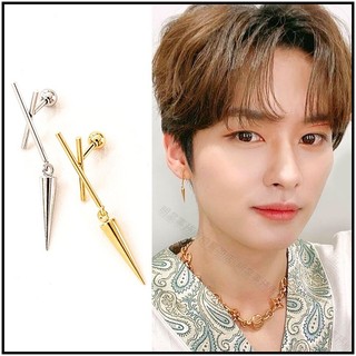 ❌免運❌ 李旻浩同款正韓耳環 ASMAMA SKZ Stray kids Lee Know 李旻浩 同款直桿尖錐韓國耳環