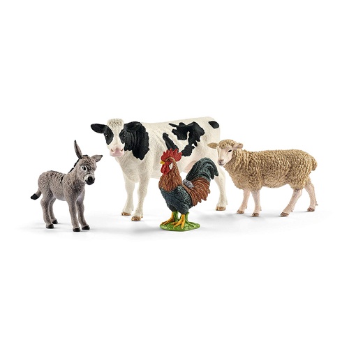 Schleich 史萊奇動物模型 2019農場動物基本組 SH42385
