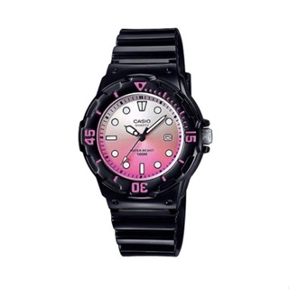 【CASIO 卡西歐】漸層粉潛水風格腕錶 LRW-200H-4E 34.2mm 現代鐘錶