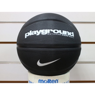 (布丁體育)公司貨附發票 NIKE PLAYGROUND 籃球 室外專用球 黑色 標準7號尺寸 國小5號尺寸