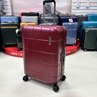 (福利品出清 ) Samsonite新秀麗 25吋 中箱 Tileum行李箱 l74 *40002 酒紅色$14000