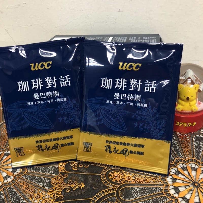 UCC珈琲對話曼巴特調濾掛式咖啡☕️嚐鮮