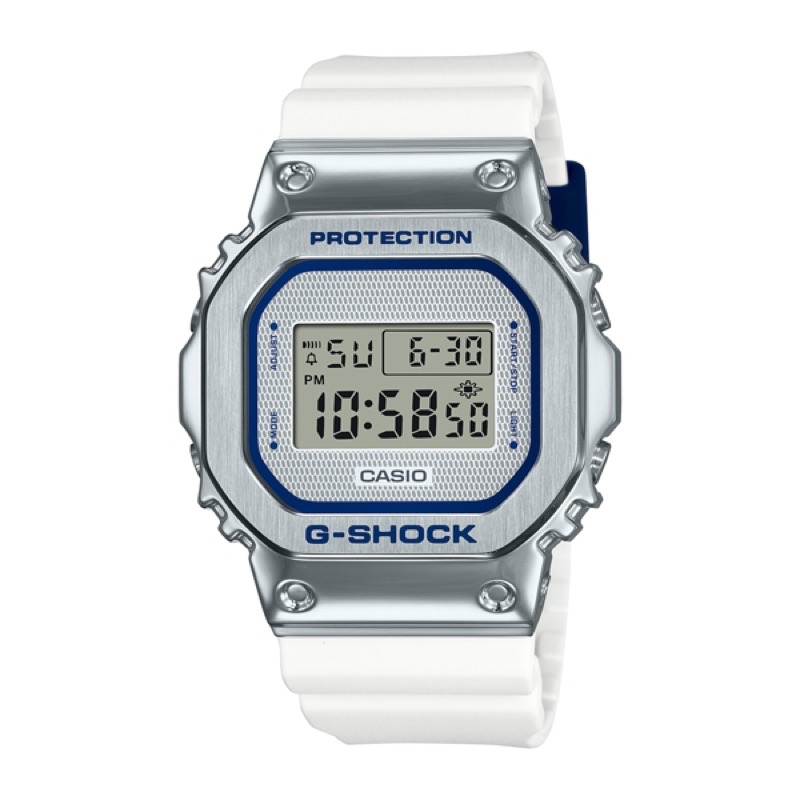 全新 CASIO卡西歐 G-SHOCK 復古金屬錶殼 經典方型 GM-5600LC-7 歡迎詢問 原廠正品