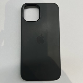 Apple iPhone 12/12 Pro MagSafe 矽膠保護殼 黑色
