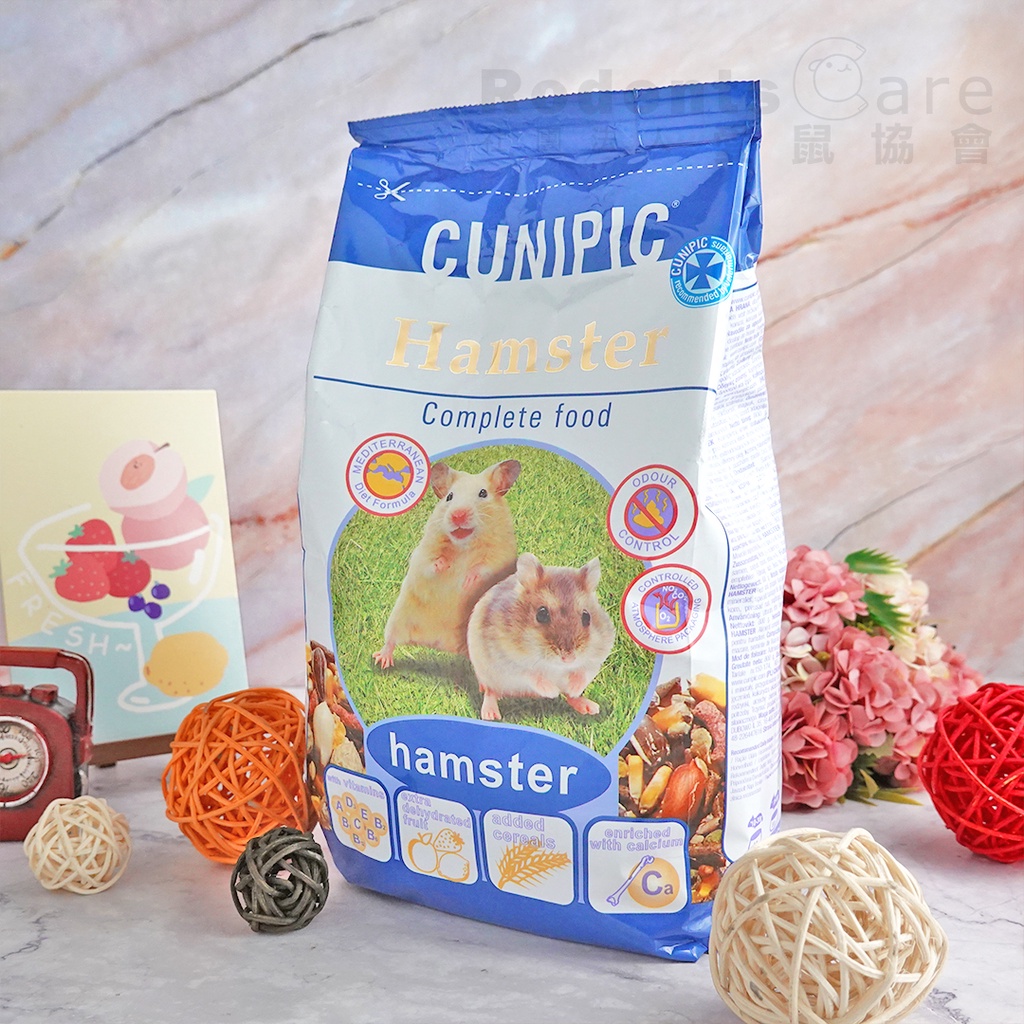 【愛鼠協會】CUNIPIC 倉鼠免疫主食800g 飼料 黃金鼠 小型鼠 適用 🐹