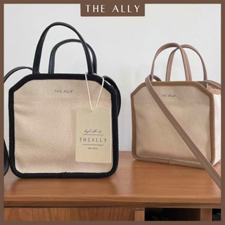 95point✈現貨/預購✈ THE ALLY 韓國超人氣設計品牌包 Mond Mini bag 質感迷你帆布包