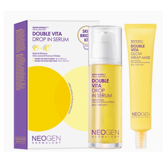 [NeoGen] Double Vita Drop In Serum 特別套裝(精華液 50ml + 面膜 40ml)