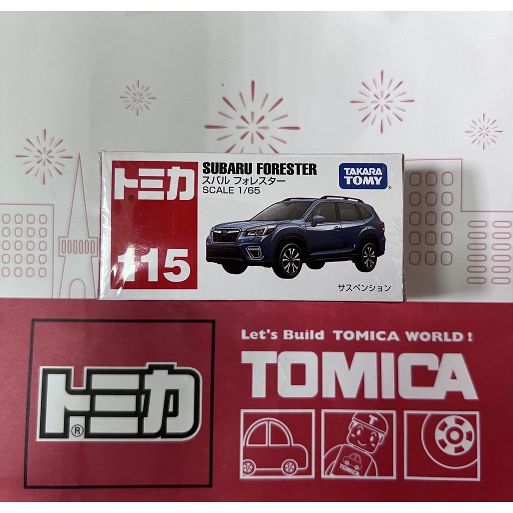 TOMICA  115  SUBARU FORESTER      (全新封膜未拆)    ＊現貨＊