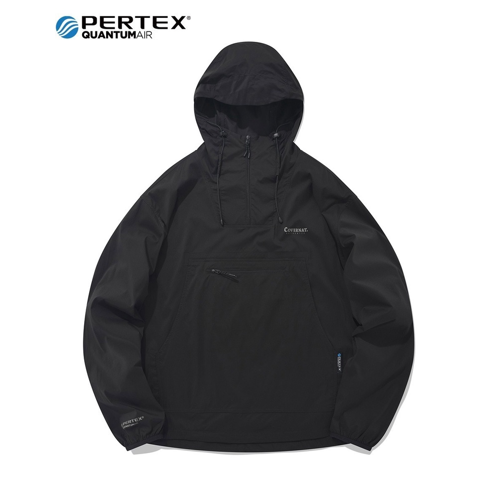 【吉米.tw】韓國代購 COVERNAT PERTEX 可收納 夾克 外套 黑色 Oct+