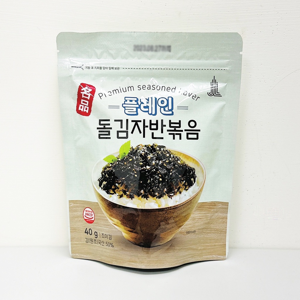 【首爾先生mrseoul】韓國 名品 海苔酥 炒海苔 (原味) 40g/包