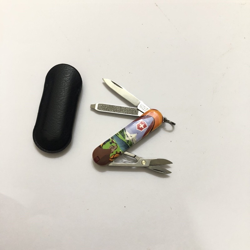 [沐沐屋］victorinox 維氏 58mm經典七用 限量印花 瑞士刀 呼叫瑞士 0.6223