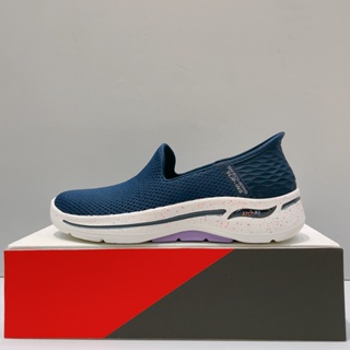 SKECHERS GO WALK ARCH FIT 女 藍色 舒適 足弓支撐 運動 休閒鞋 124888NVLV