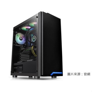 曜越 Thermaltake H100 TG RGB 強化玻璃中直立式電腦機殼