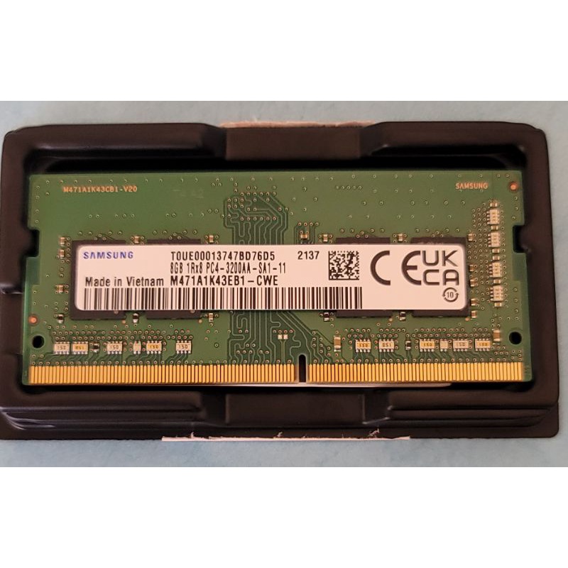 Samsung 三星 DDR4 8GB  3200MHz 筆電記憶體