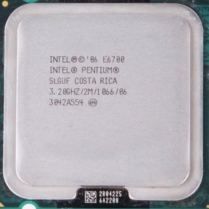 Intel Pentium E6700 @ 3.20GHz  保測30天