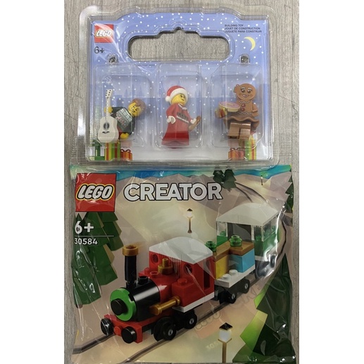 《蘇大樂高》LEGO 30584 冬季假期火車 聖誕小火車(全新) bam 聖誕節自組人偶 薑餅人