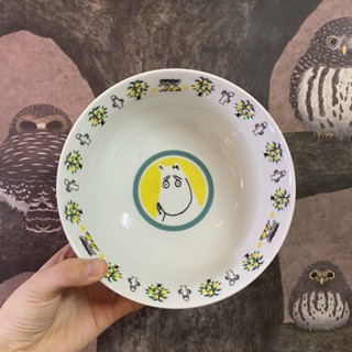 Nasu🍆茄子茄子 Moomin 陶瓷湯匙 碗公 拉麵碗 泡麵碗 大碗 日本製 日製餐盤 湯匙 嚕嚕米 阿金 小不