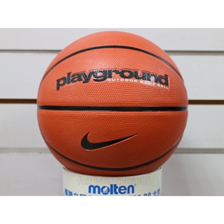 (布丁體育)公司貨附發票 NIKE PLAYGROUND 籃球 室外專用球 橘色 標準7號尺寸 國小5號尺寸