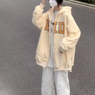 CHAOO 外套 女生衣服 連帽外套 oversize 外套 美式復古外套 外套女 秋冬上衣 設計款上衣 衣服女