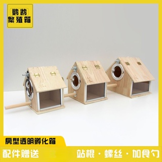 BX PET 鸚鵡繁殖箱 房型透明 玄鳳虎皮牡丹用鳥類用品 鳥窩 鳥巢箱 #6
