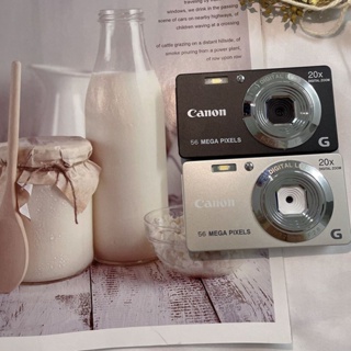 現貨免運 CCD數碼相機Canon佳能 5600萬 4K便攜式美版相機 自拍照相機 高像素 數位小型相機 交換禮物送禮物
