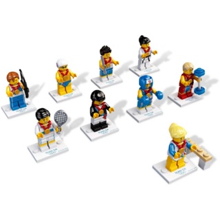 樂高 LEGO 8909 英國倫敦奧運會 人偶包 Team GB 全套9隻 不重複 全新未拆封