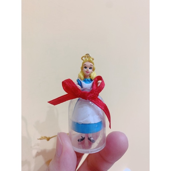 迪士尼 迪士尼樂園 絕版 瓶中愛麗絲 愛麗絲 愛麗絲夢遊仙境 收藏 公仔 聖誕節 吊飾