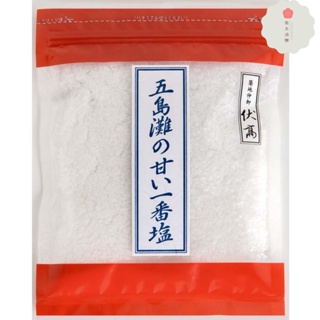 日本直送 伏高 五島群島 日本西部 天然 海鹽 一番鹽 家庭用鹽 甘甜 110g 調味料 Made in Japan