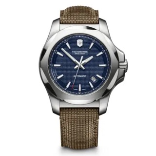 { 信義鐘錶 } Victorinox I.N.O.X.瑞士維氏 天然樹皮錶帶 自動機械腕錶 241834 43mm