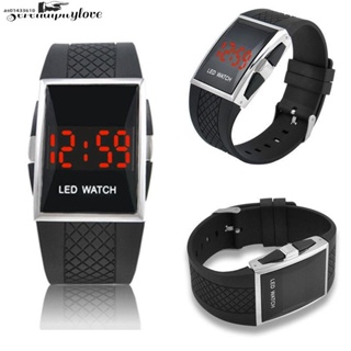 Men's LED Date Analog Quartz Digital Mens Sport Wrist Watch