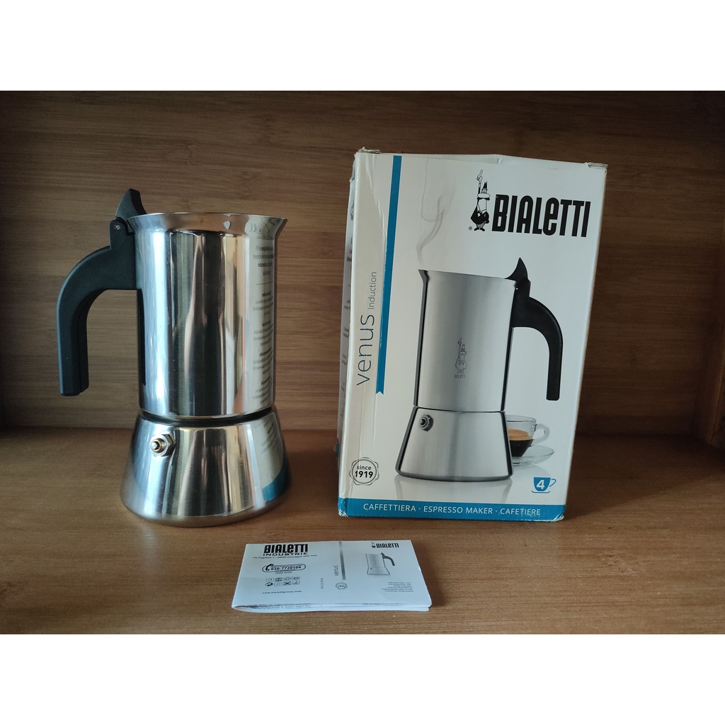 Bialetti Venus 不鏽鋼摩卡壺 4杯份 全新品