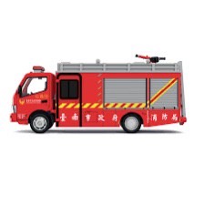 tiny 微影 1/76 1/64 TW14 日野300消防車 模型 台灣系列 展會限定 台南市政府消防局