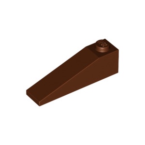 [樂磚庫] LEGO 60477 斜形 基本型 棕色 1x4x1(18°) 6310852
