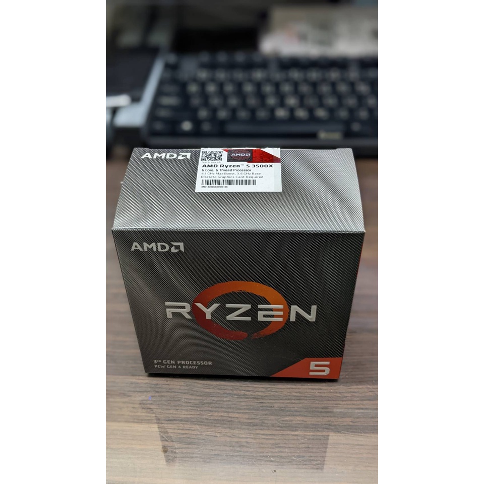 CPU : AMD R5 3500X