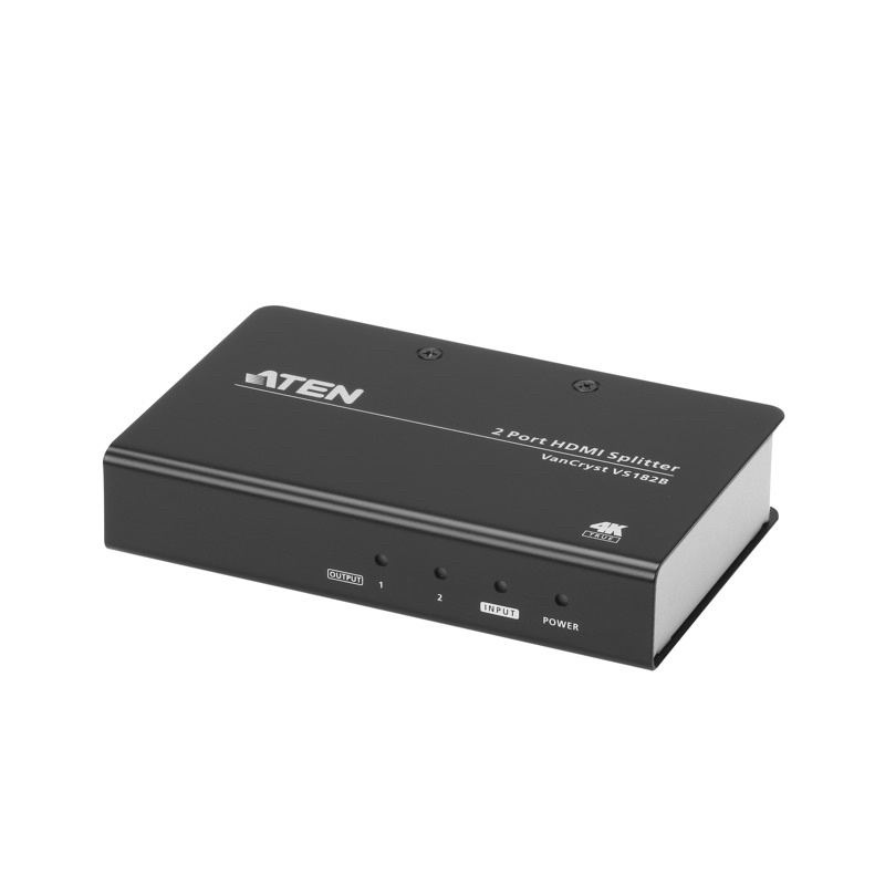 Aten VS182B 2 埠 True 4K HDMI 影音分配器