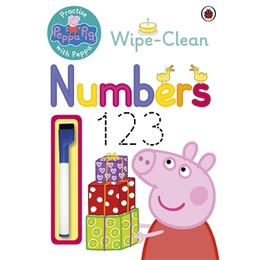 Peppa Pig: Practise with Peppa: Wipe-Clean Numbers 123 (擦寫書)/Peppa Pig【禮筑外文書店】