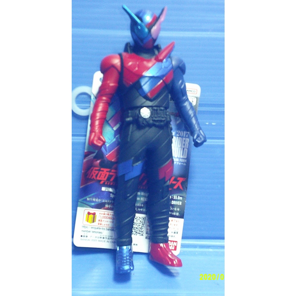 14公分假面騎士軟膠系列 新傳奇騎士系列 假面騎士BUILD 兔子坦克型態