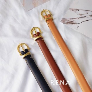 現貨 ⓇⒺⓃⒶ｜配牛仔裙超搭⛓️｜簡約風細皮帶 ins風/百搭/真皮/簡約/悠閒/皮帶【R21121】