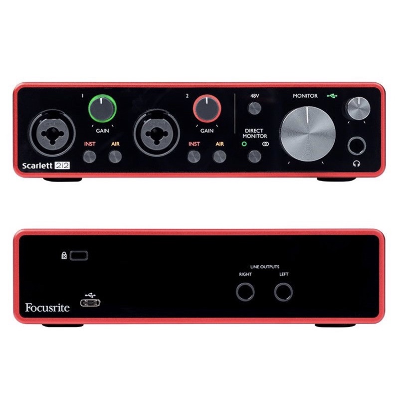 [限時特賣] Focusrite Scarlett 2i2 第三代 3rd Gen 錄音介面 直播